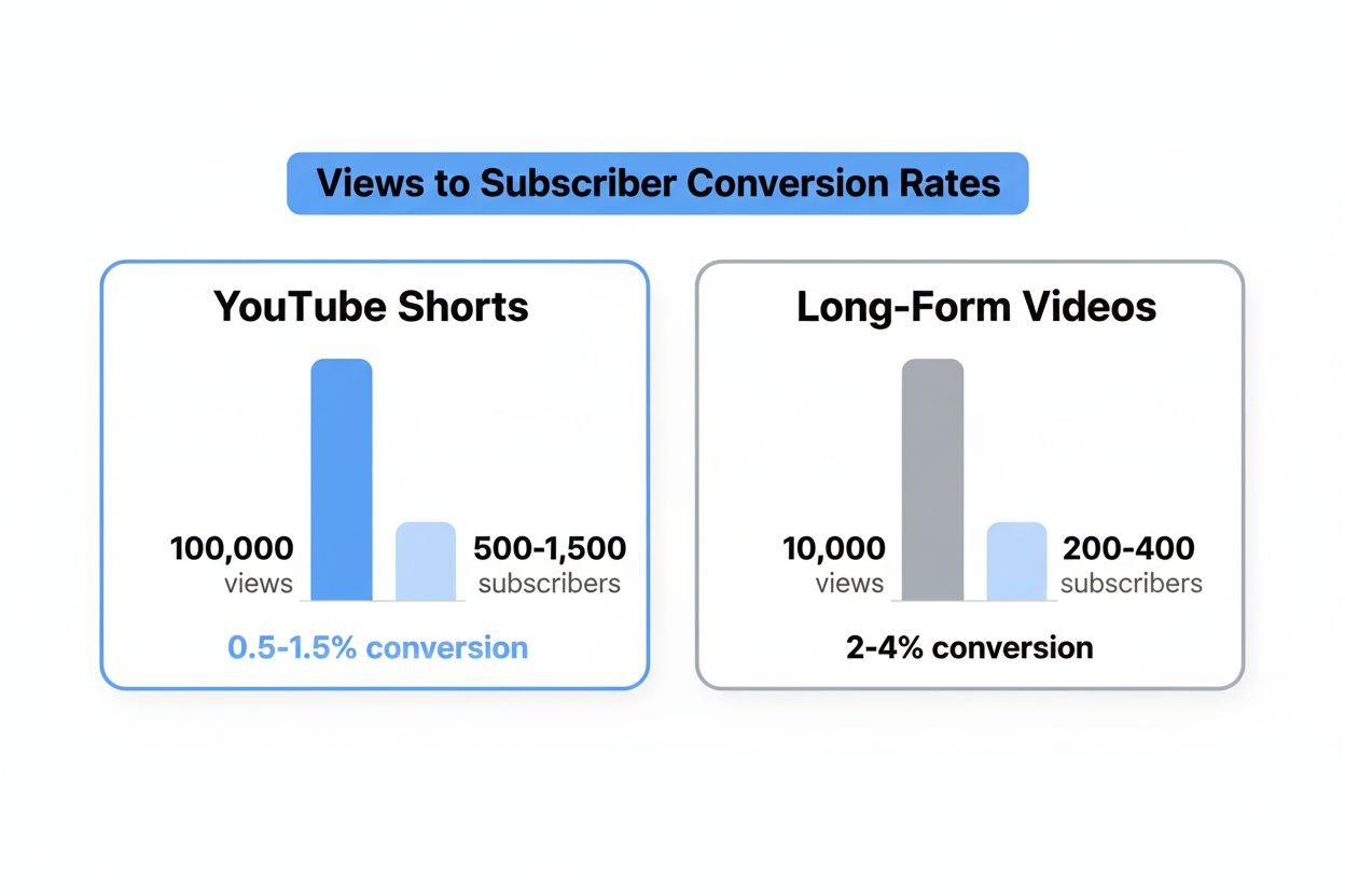 Comparison bar chart of two video formats