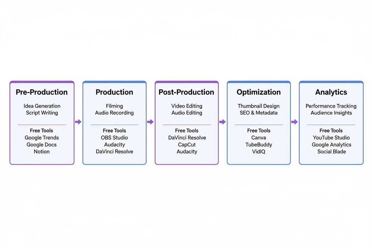 Workflow diagram illustrating a multi-stage creative process