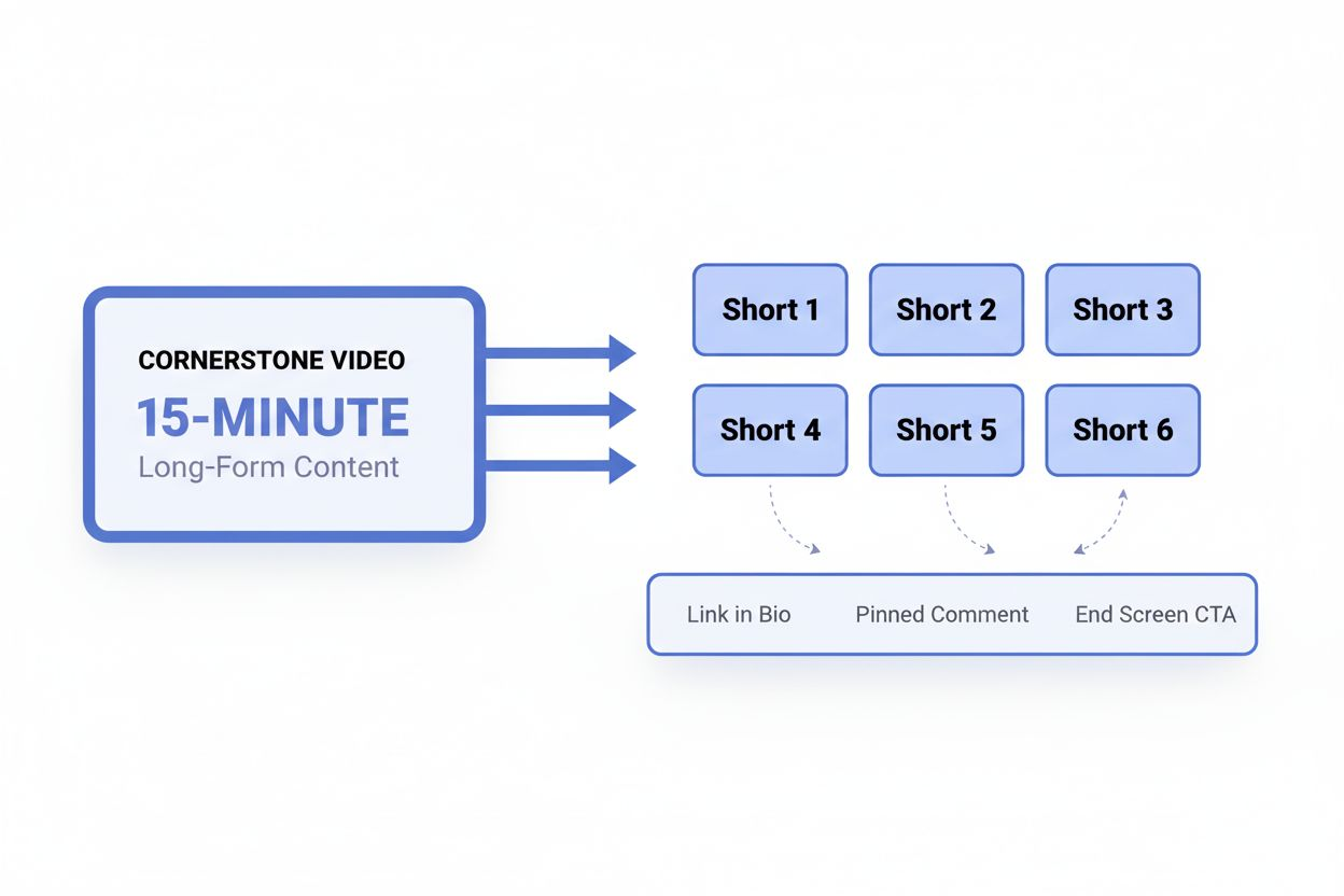 Circular workflow diagram with connected elements