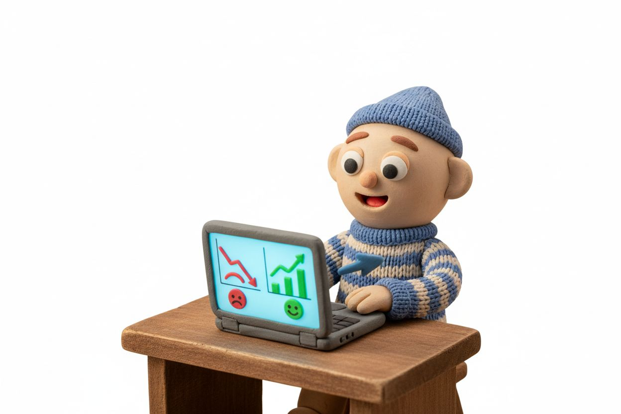 Two content creators showing contrasting reactions